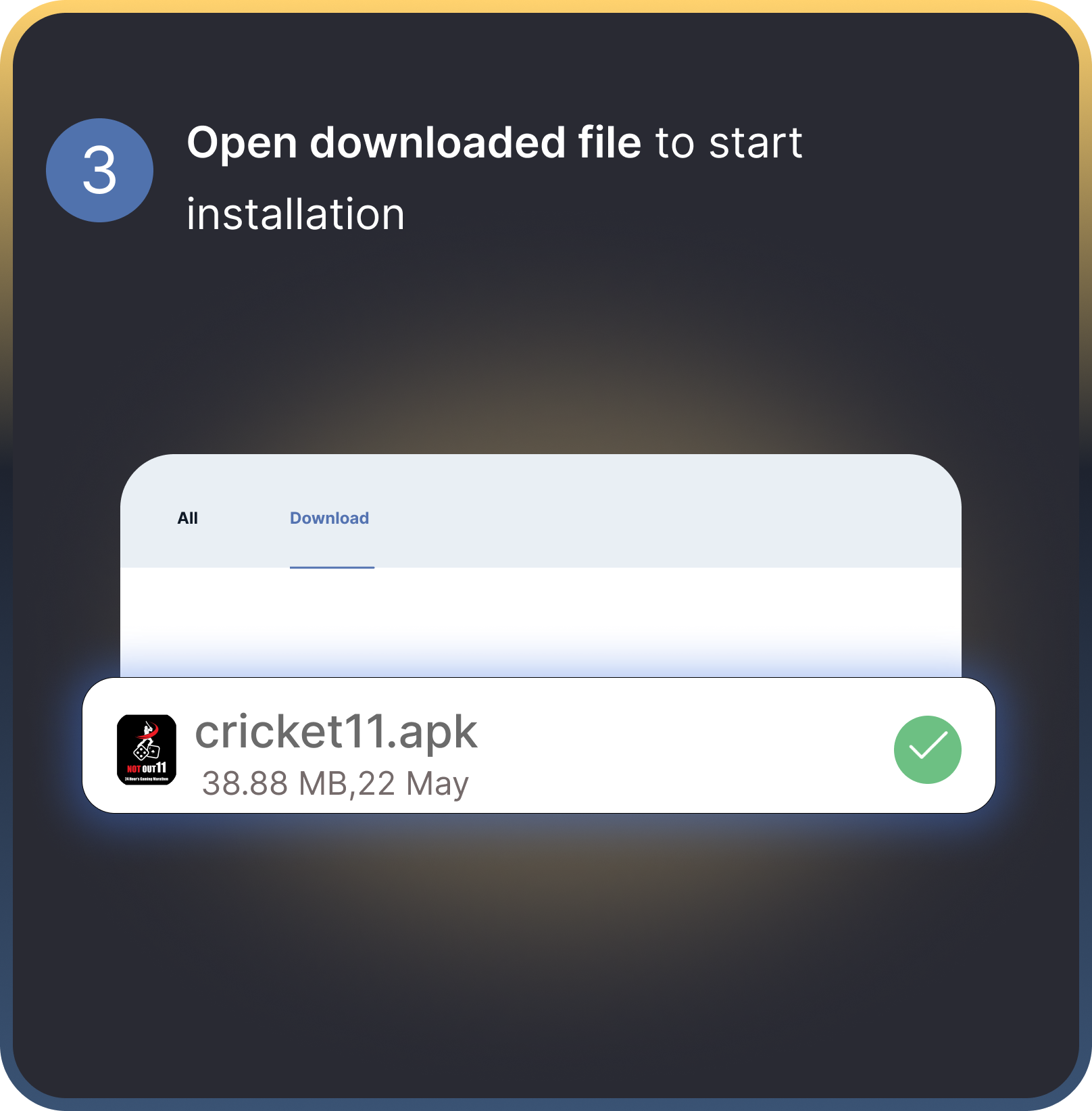 Step 3: Allow from this source